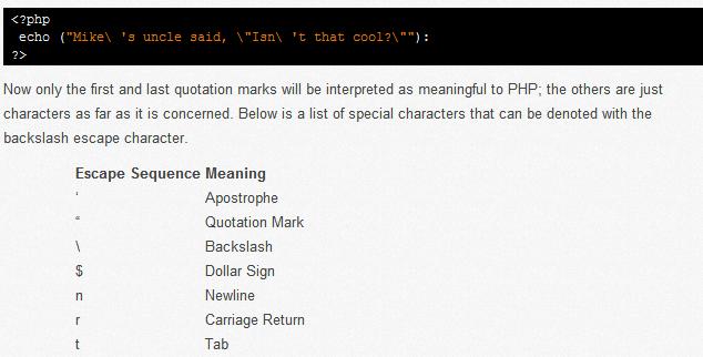 The Character Escape Sequence To Represent A Single Quote Is Character Escape Sequences And 