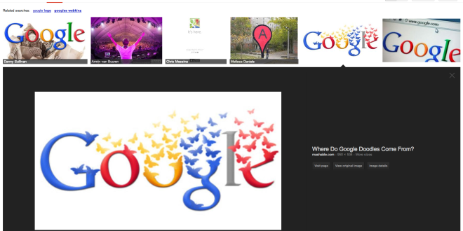 New Google Images Layout