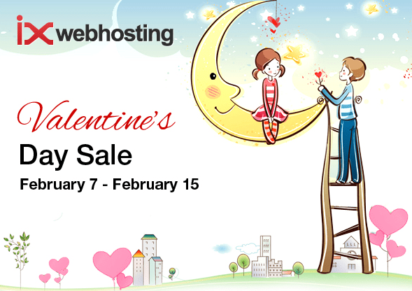 IX Web Hosting Valentines Day Sale