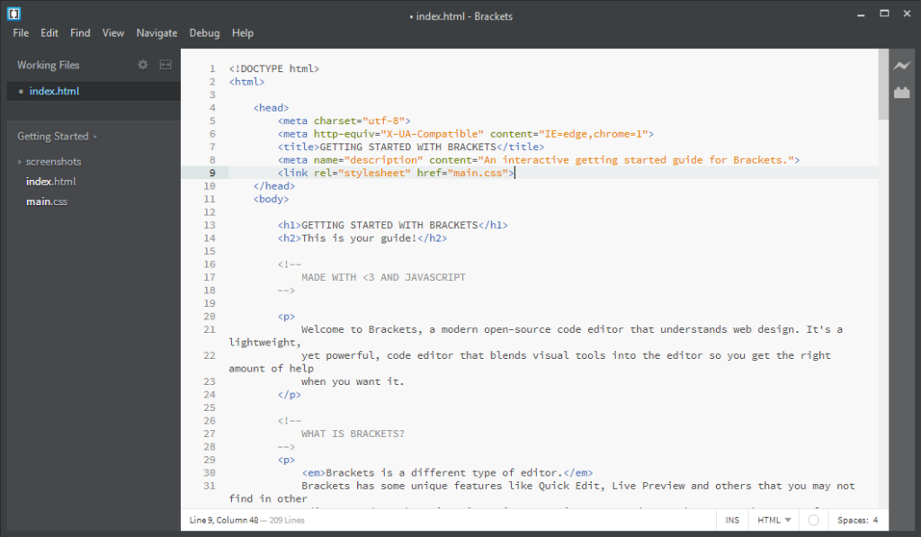 Adobe Announces Brackets 1.0 An Open Source Code Editor Rapid Purple