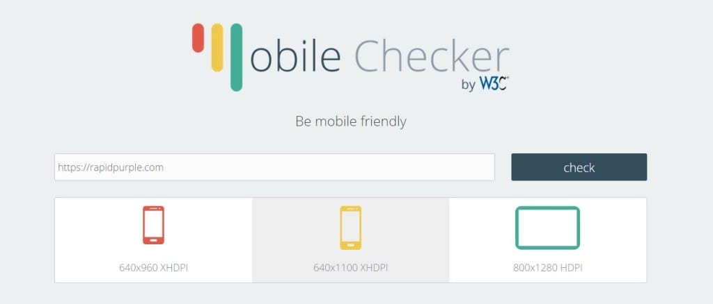 w3c-mobile-checker