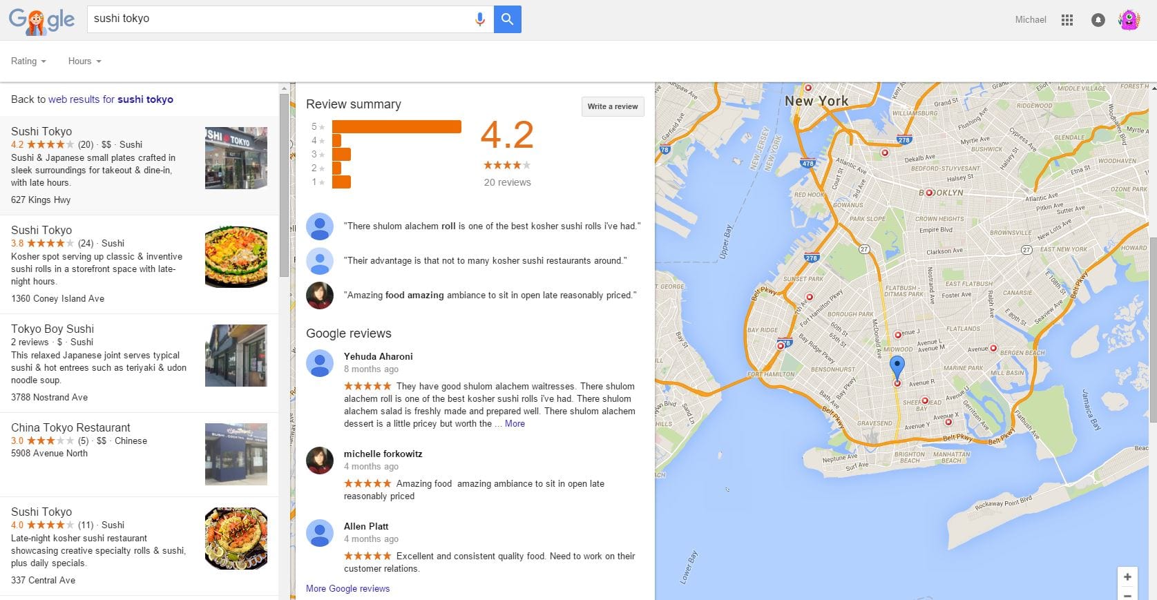 how to write reviews on google maps