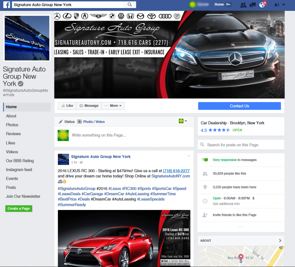 NewFacebookLayout(Edge)